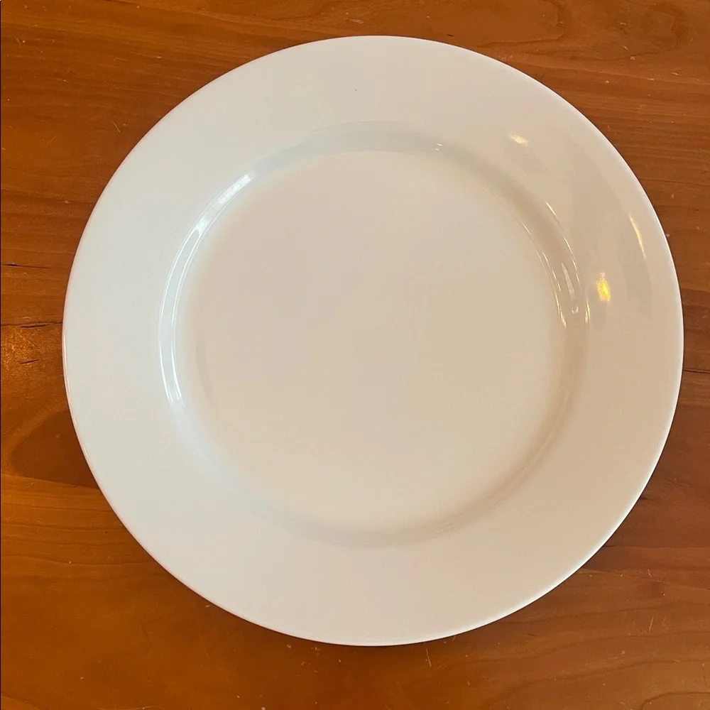 Crate & Barrel dinner plate made in Sri Lanka 12”